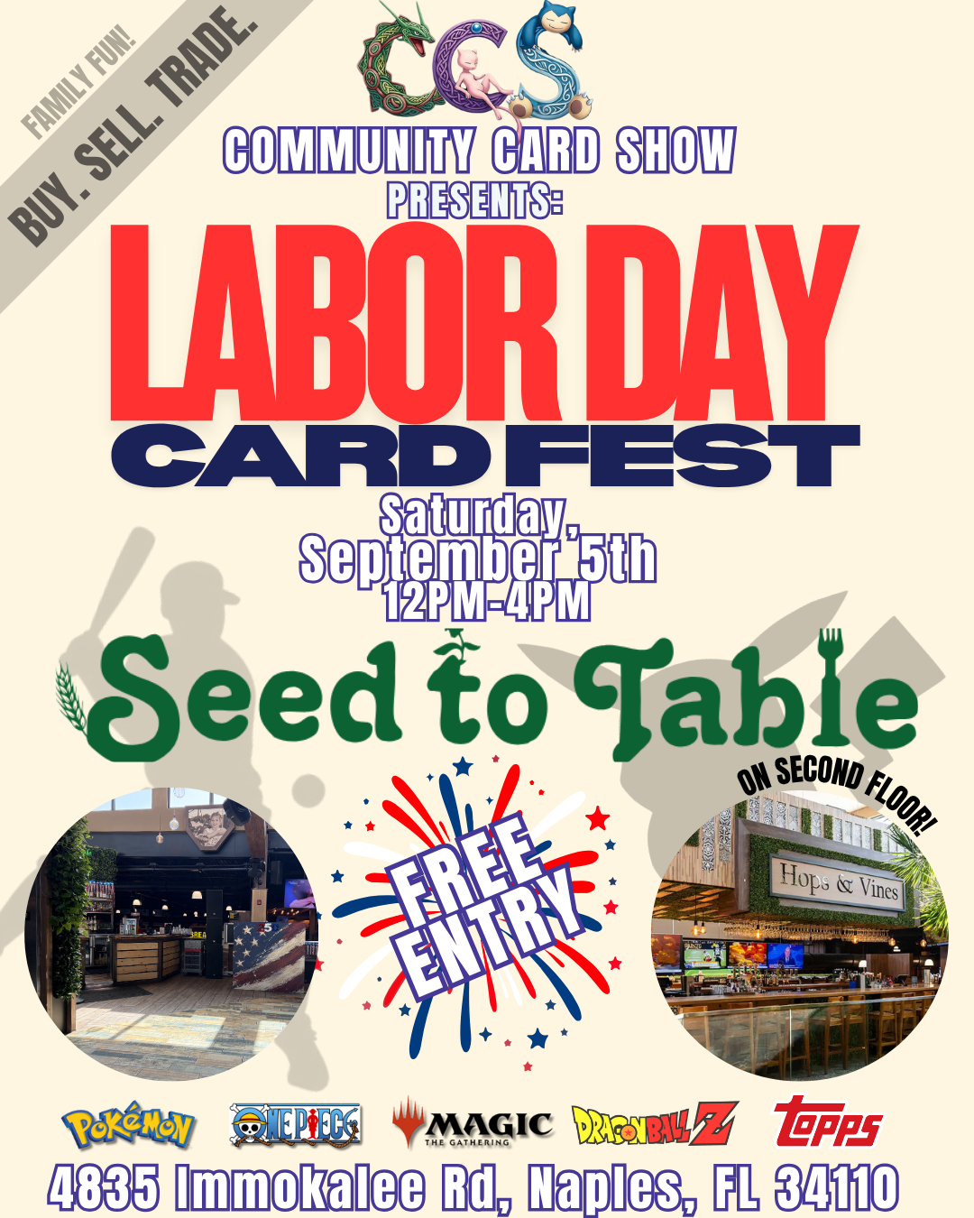 LABOR DAY CARD FEST